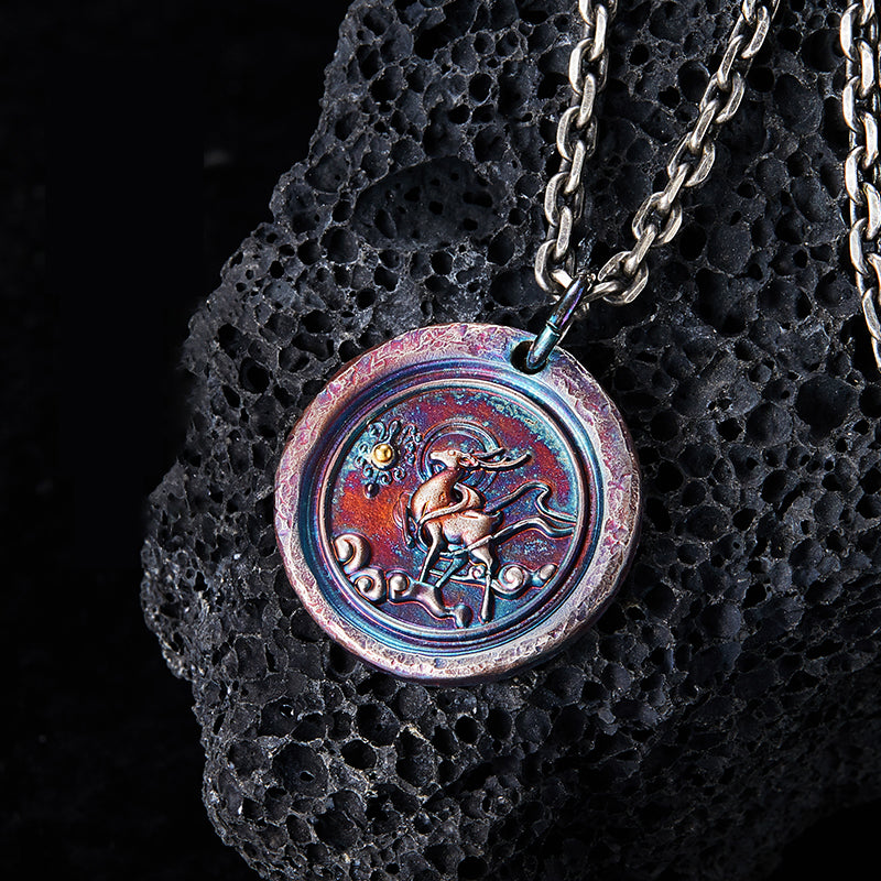 Nine-Colored Deer Necklace